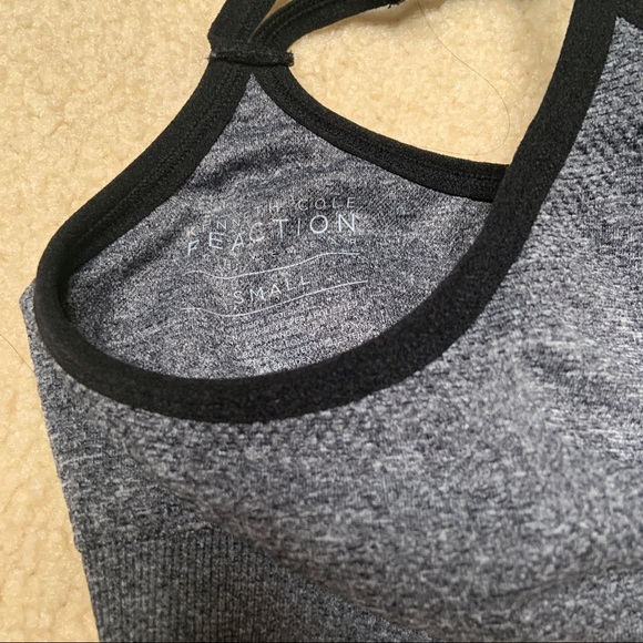 Heather Gray Kenneth Cole Reaction Sports Bra - Picture 3 of 4
